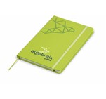 Altitude Omega A5 Hard Cover Notebook Lime
